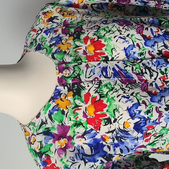 Vintage Ditsy Floral Dress (M/L) - Picture 2 of 8